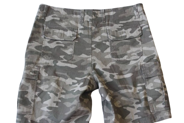 RICH AMBITION CAMO SHORTS